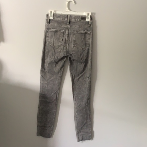 Distressed Grey Paige Denim Jeans - Picture 3 of 3